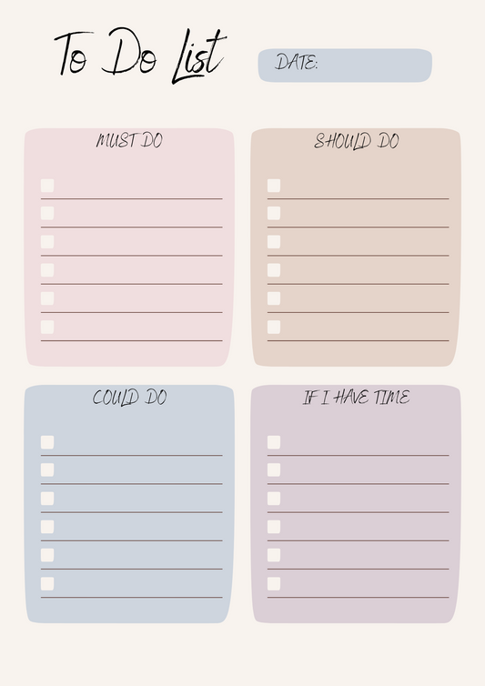 Easy Daily Planner